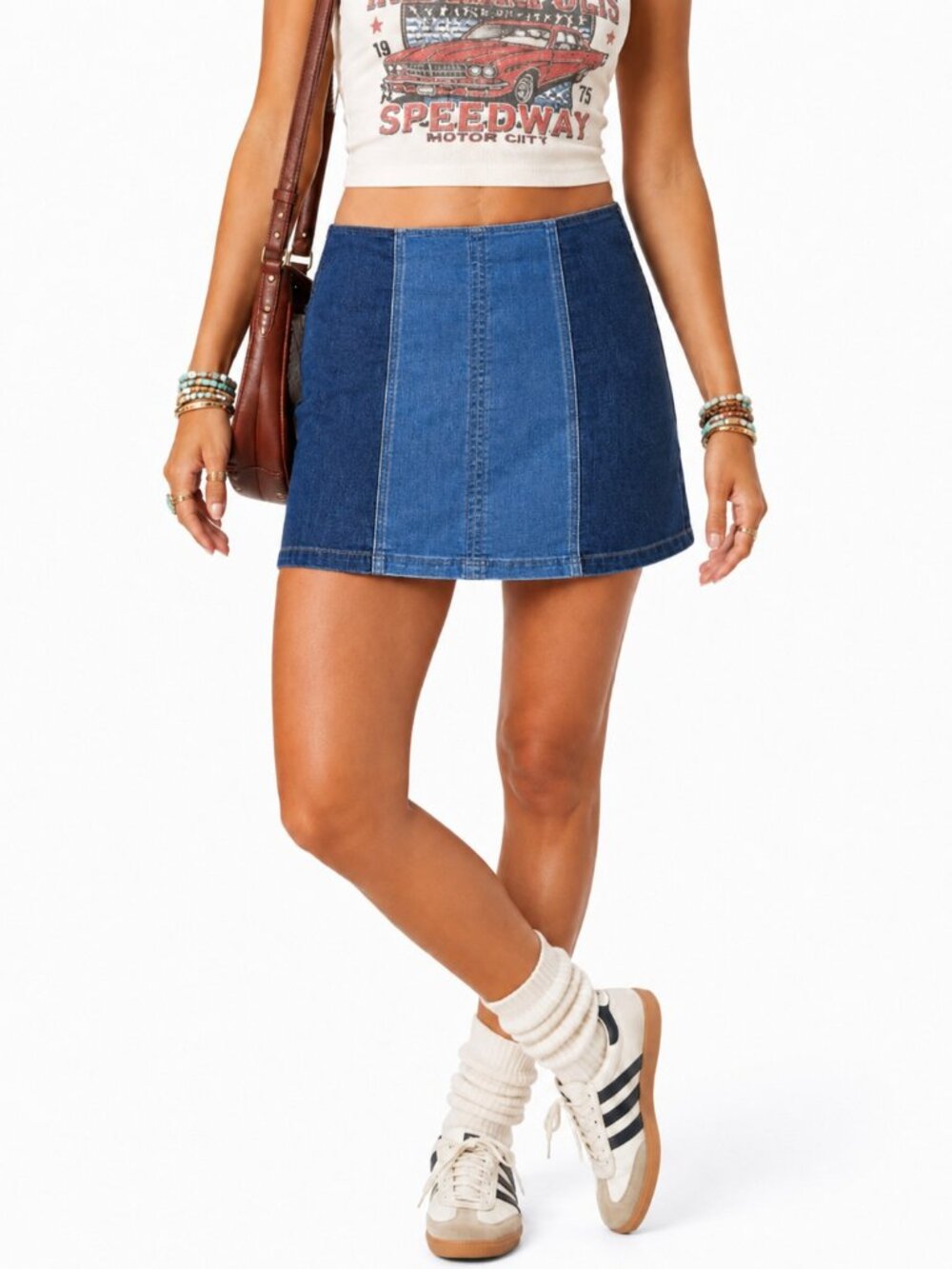 PacSun Casual Denim Indie Sleaze Y2k It Girl Coastal Summer Mini Skirt [size 26]